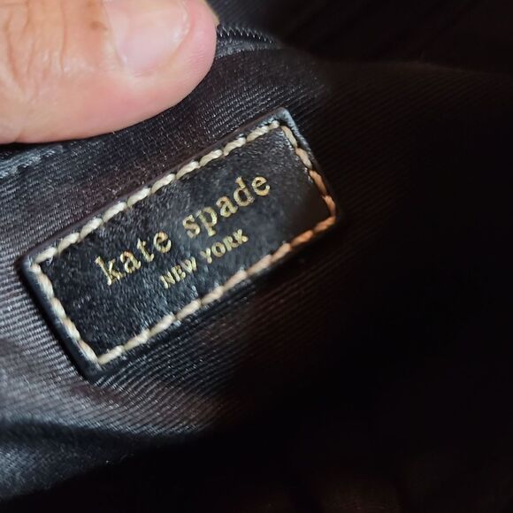 Kate Spade Rare Zoe Dot NOEL Black Shoulder Bag Vintage Y2K Like New - Picture 8 of 9
